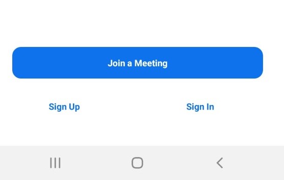 Select Join a Meeting